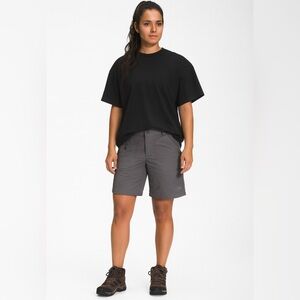 The North Face Horizon Sunnyside Cargo Hiking Outdoor Shorts 7” Gray Size 12